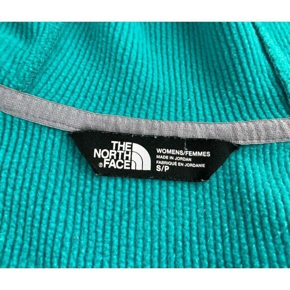 The North Face Castle Crag Hooded Full Zip Jacket Womens Small Green BP0243 - Picture 6 of 9